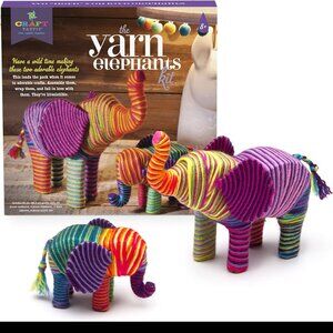 NWT Yarn Elephants Kit